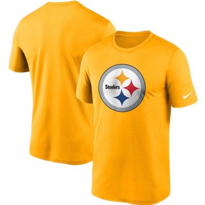 Pittsburgh Steelers Nike Logo Essential Legend Performance T-Shirt – Gold